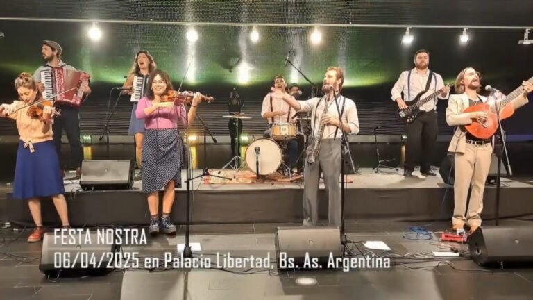 Tarantella para Bailar – Festa Nostra en Palacio Libertad (2025)